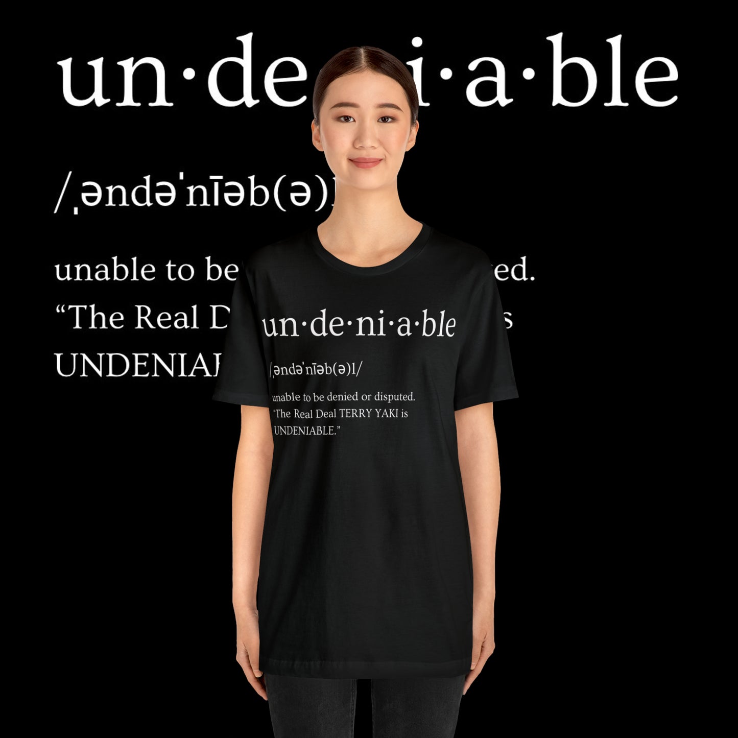 UNDENIABLE TEE